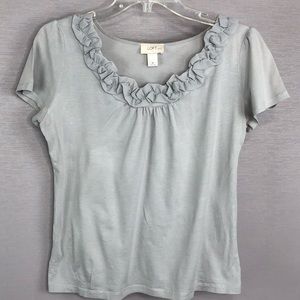 Loft Tee Shirt. Gray. SZ SP